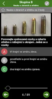 Zbrojní průkaz - testy 2023 android App screenshot 5